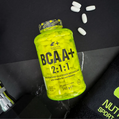 BCAA+ 2:1:1 AjiPure® con Vitamine B6 B1 - 45 Fortify