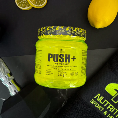 PUSH+ Pre-Workout con ß-Alanina e Caffeina - 45 Fortify
