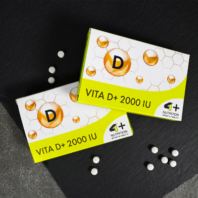 VITA D+ 2000IU Vitamina D3 60 Compresse - 45 Fortify