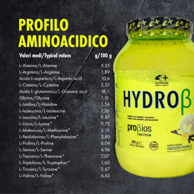 HYDRO ß+ Proteine Idrolizzate Whey + Probiotici - 45 Fortify