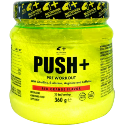 PUSH+ Pre-Workout con ß-Alanina e Caffeina - 45 Fortify